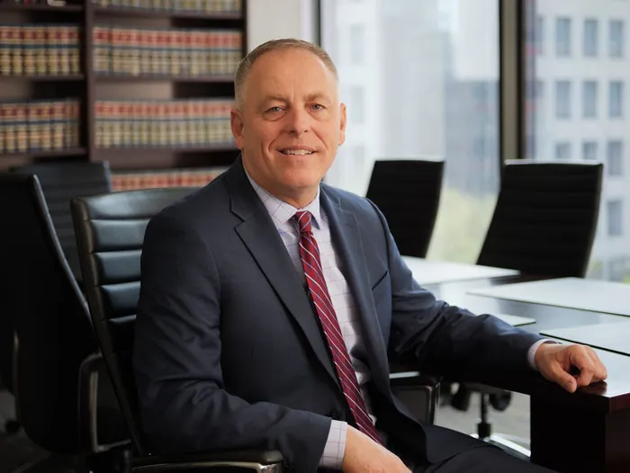 Ryan M. Scott at his Columbus, Ohio law office